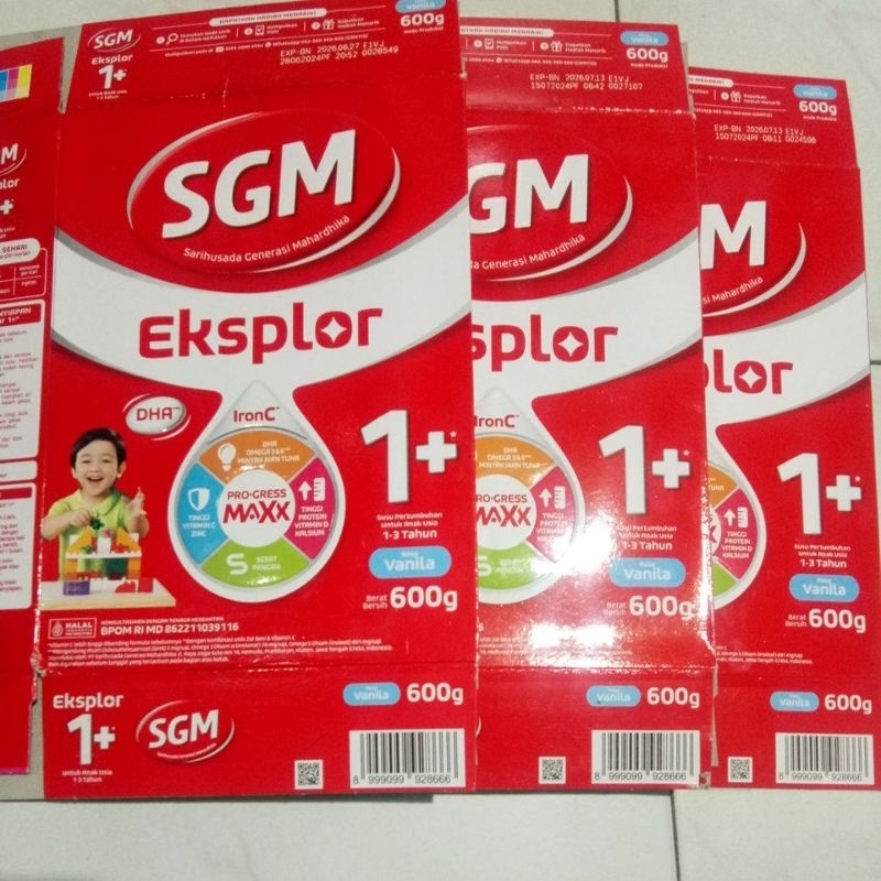 Kardus Susu Bekas - SGM 1