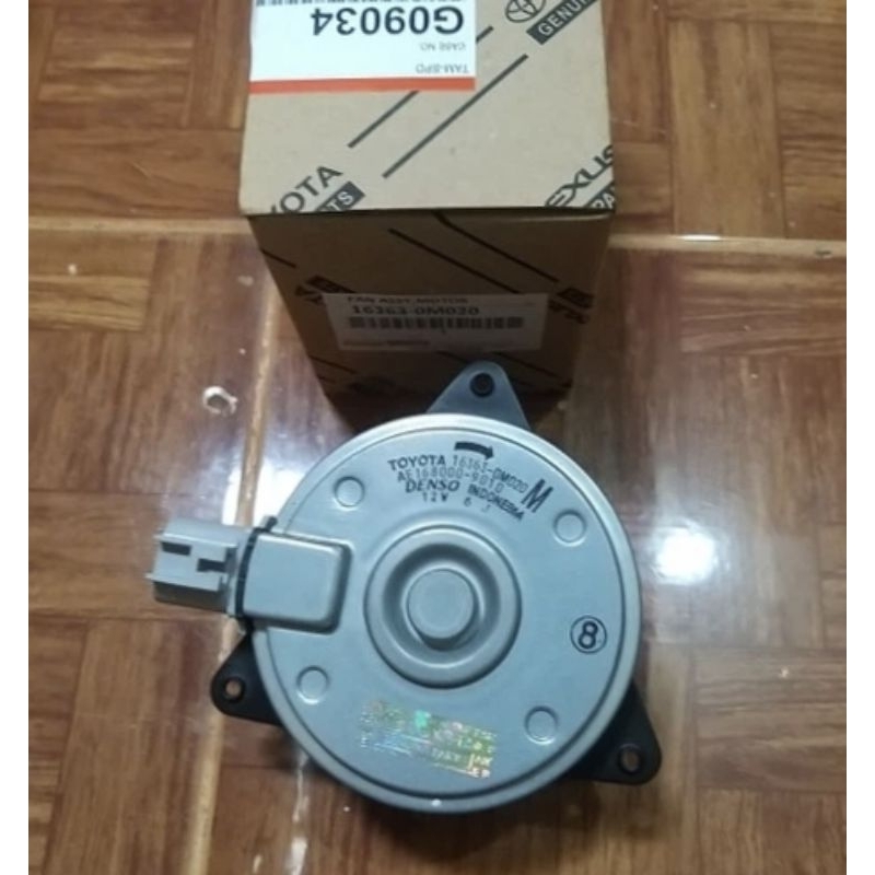 Motor fan radiator yaris/new vios 2007-2013 asli