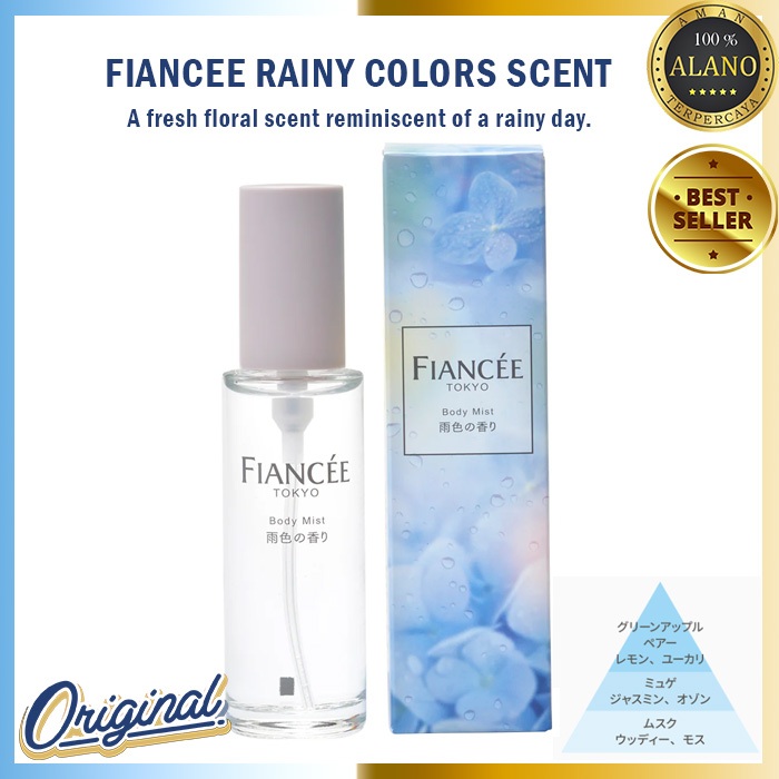 Fiancee Rainy Colors Scent Original Japan Parfum