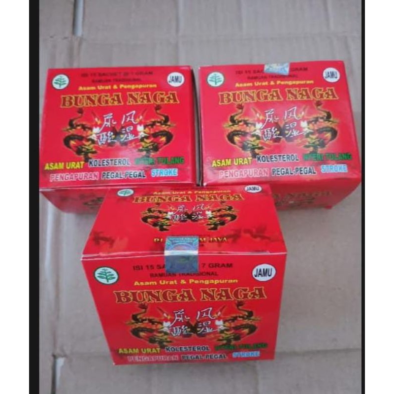 

Bunga naga serbuk original isi 15 sachet