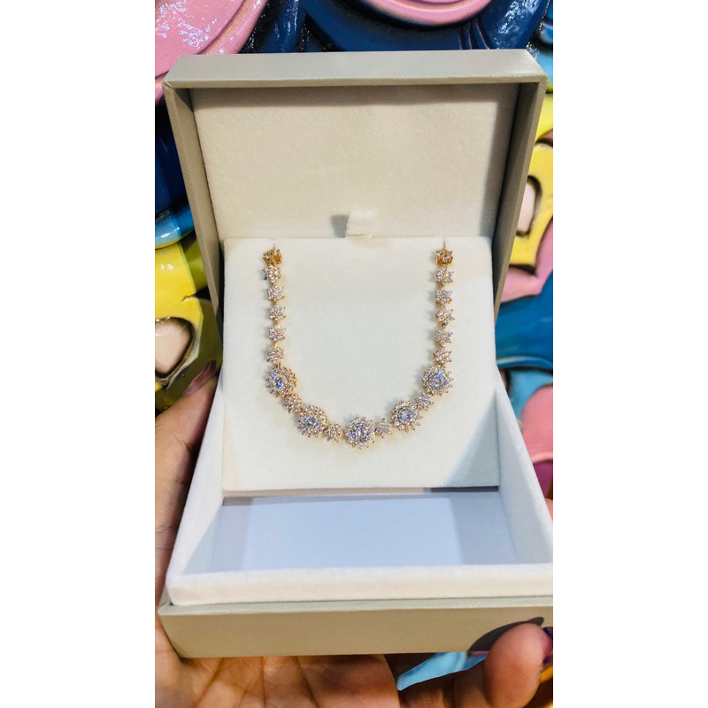 Gelang Berlian Moissanite
