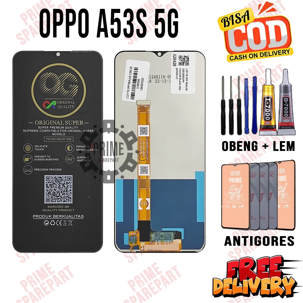Lcd OPPO A53S 5G Original Oem Lcd Touchscreen OPPO A53S 5G Fullset