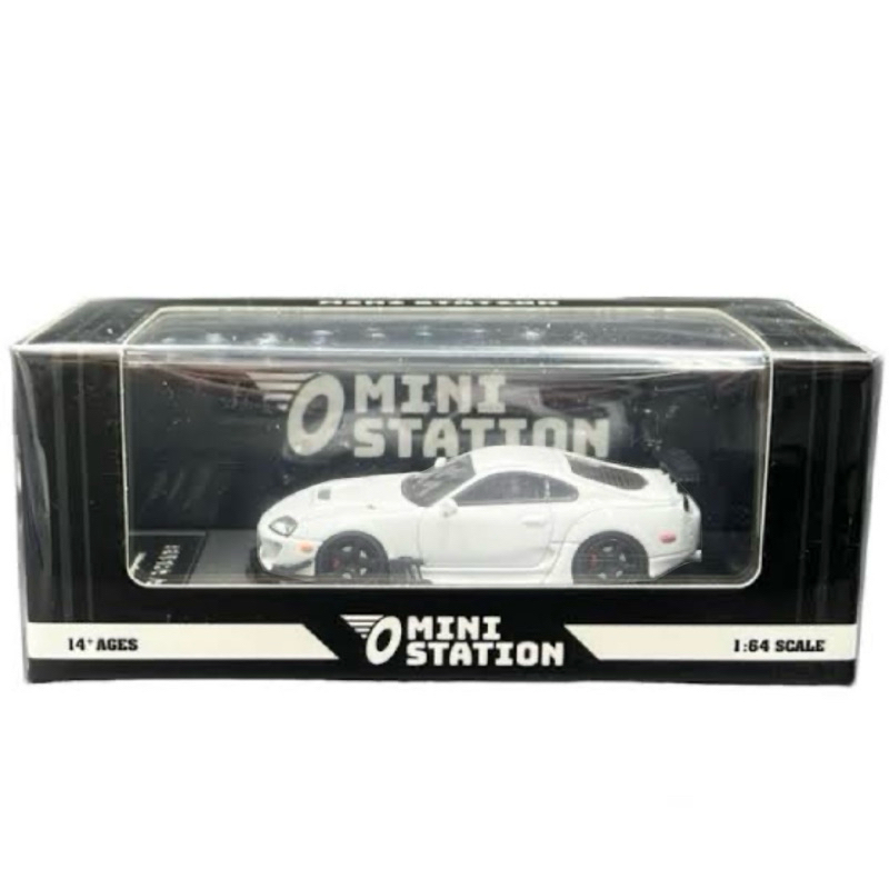 MINI STATION64 TOYOTA SUPRA A80Z WHITE