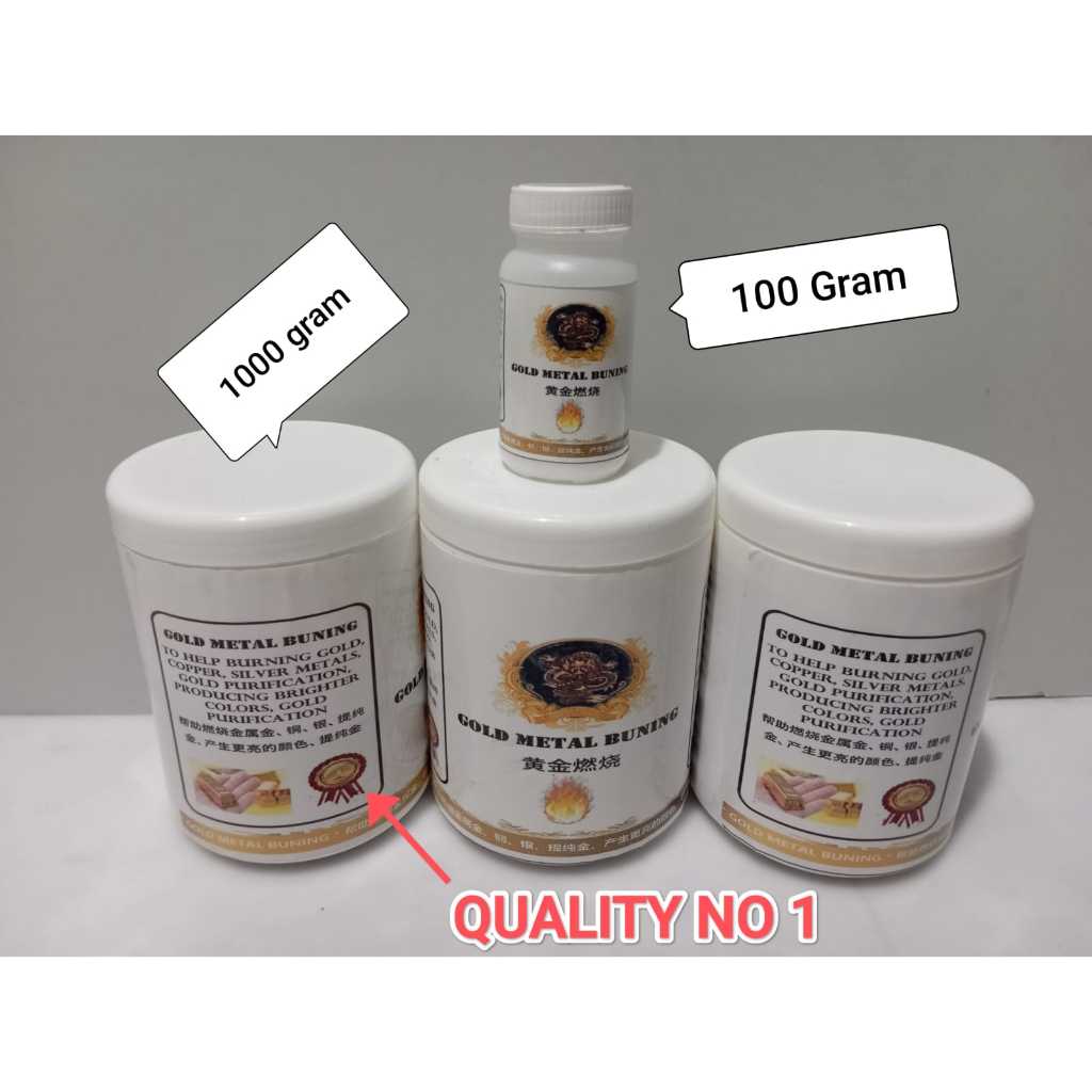 0 powder PELEBUR LOGAM UNTUK ETSA KUNINGAN, ALMUNIUM, TEMBAGA top 1 quality pemurnian emas