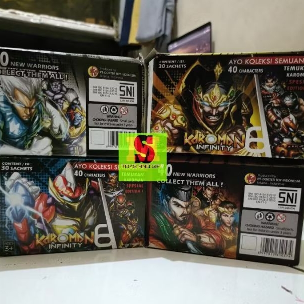 [30 pcs] BATTLE PUZZLE KAROMAN NEW SERIES / KAROMAN SPECIAL EDITION / KAROMAN LIMITED EDITION / KARO