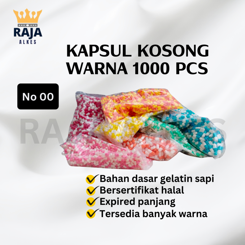 Per 1000 Kapsul Kosong Ukuran 00 Kosong Kapsul Kosong 1000 pcs Ukuran 00 Cangkang Kapsul Kosong Ukur
