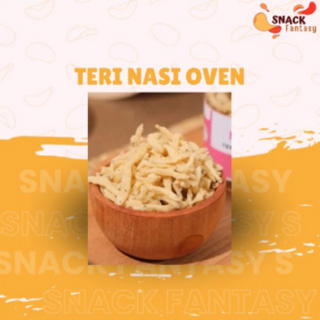 

Snack Fantasy | Teri nasi crispy segar pilihan bagus untuk protein