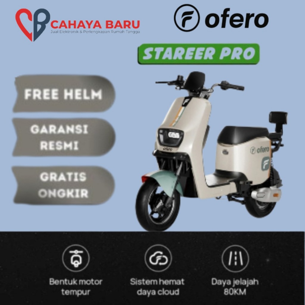 OFERO STAREER-PRO SEPEDA LISTRIK // 600 WATT