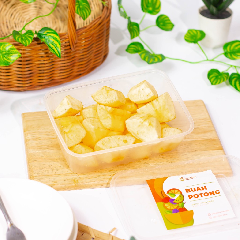 

SMOOTHIEMAMA Buah Potong Apel 300g Segar Dalam Container