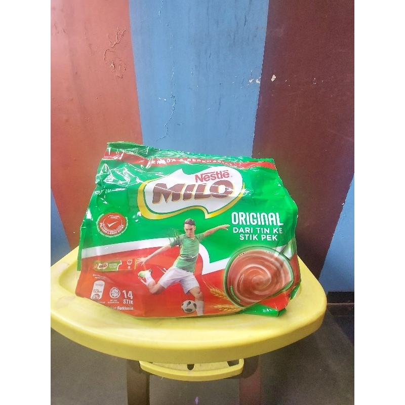 

Nestle Milo Kosong - Milo Original 14 Stik | 18 Stik ( 18 x 30 gram )