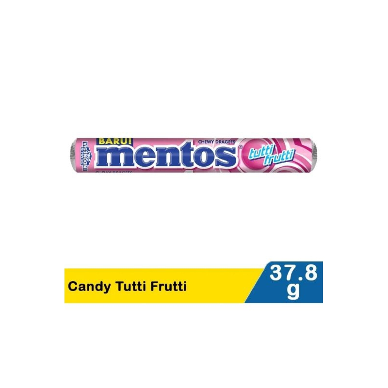 

MENTOS CANDY TUTTI FRUTTI 37.8 GR