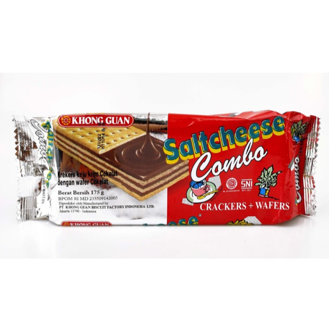 

Khong Guan Saltcheese Combo Wafer [175 g]