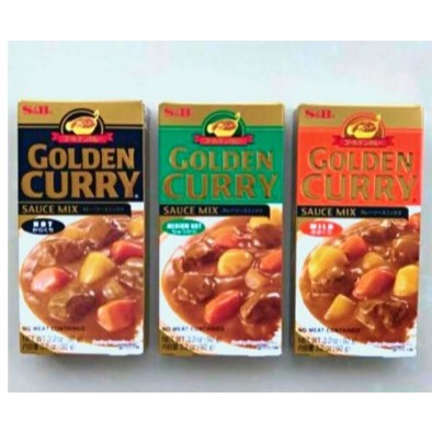 

S&B JAPANESE GOLDEN CURRY 92GR - Kari Jepang Golden Curry Mix