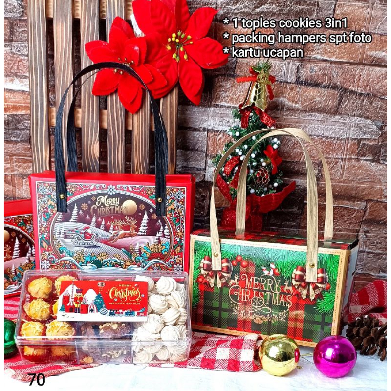 

Hampers Natal / parcel makanan / kado tahun baru / bingkisan Christmas / hadiah