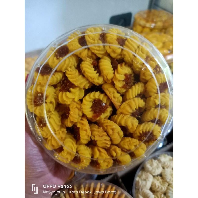 

Kue Kering Nastar rose / rose nanas toples 500gram