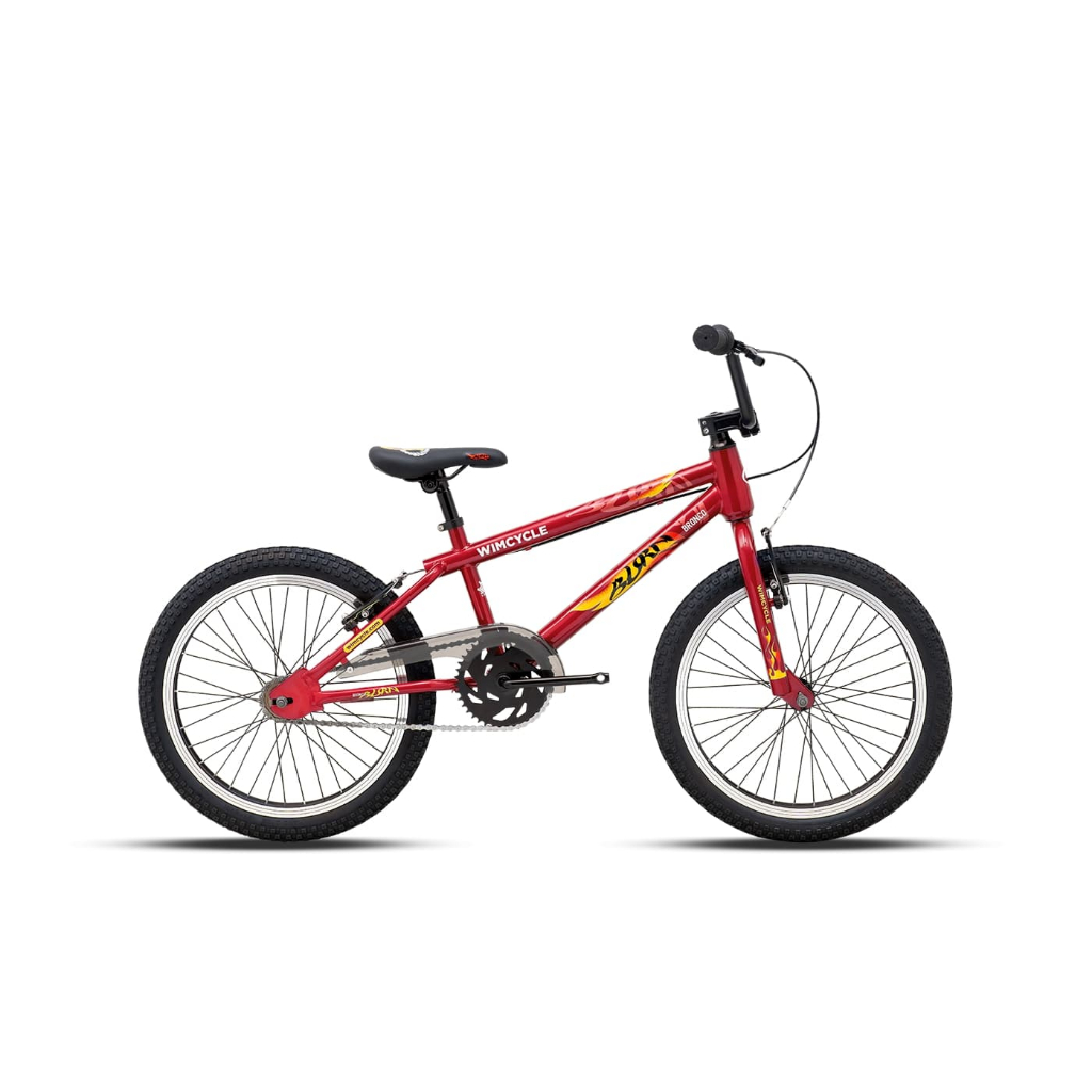 SEPEDA ANAK LAKI- LAKI REMAJA BMX 20" WIMCYCLE BRONCO BURN