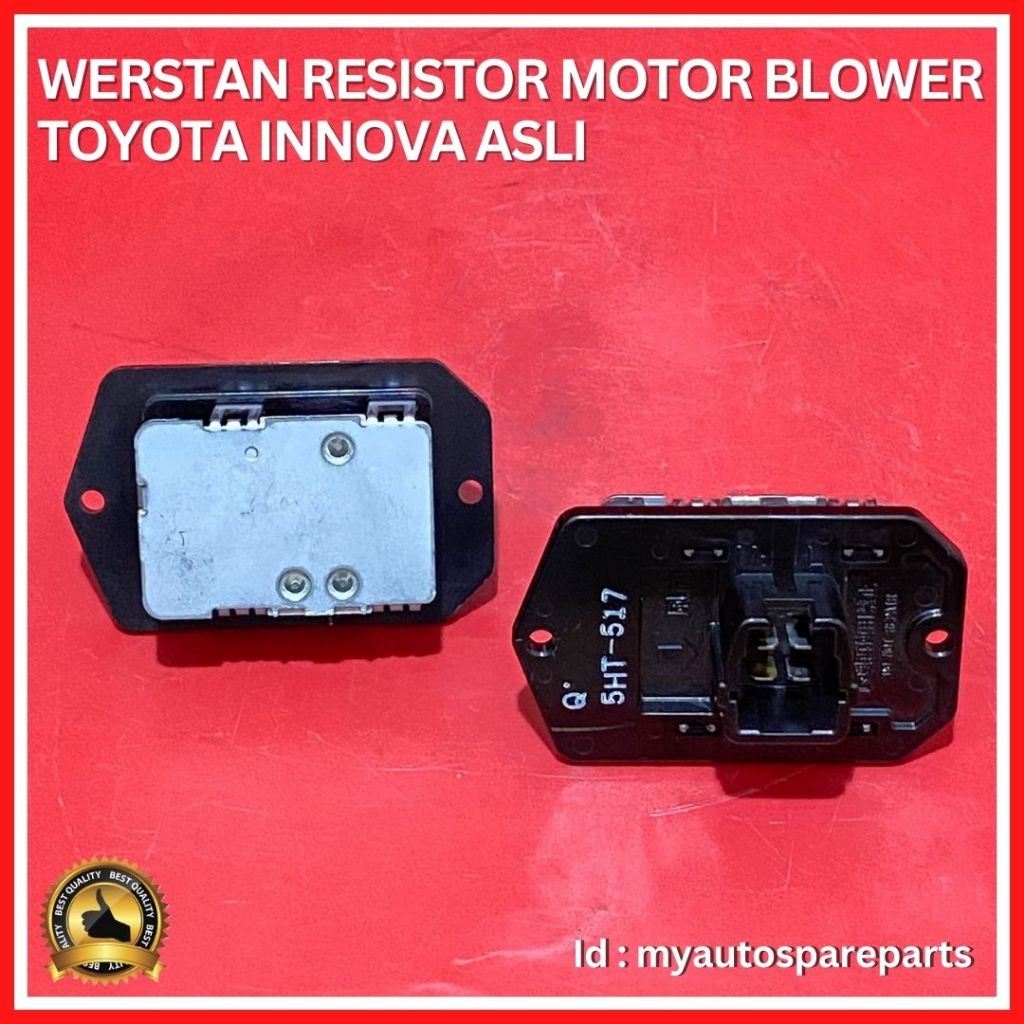 WERSTAND RESISTOR MOTOR BLOWER AC Mobil TOYOTA Innova Soluna Vios Yaris Sirion WERSTAN ASLI