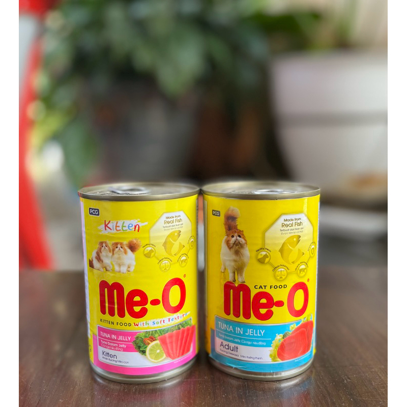 MEO wetfood Tuna Jelly Kaleng 400gr