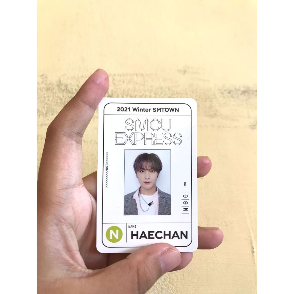 PHOTOCARD HAECHAN SMCU EXPRESS 2021
