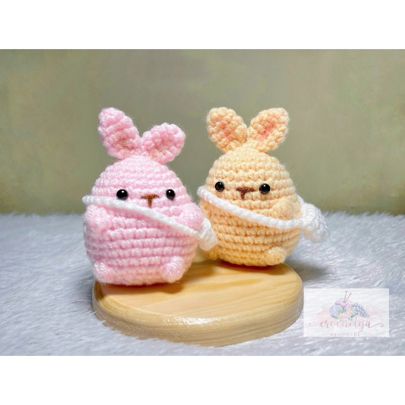 Amigurumi Boneka Rajut Kelinci Mini Kado