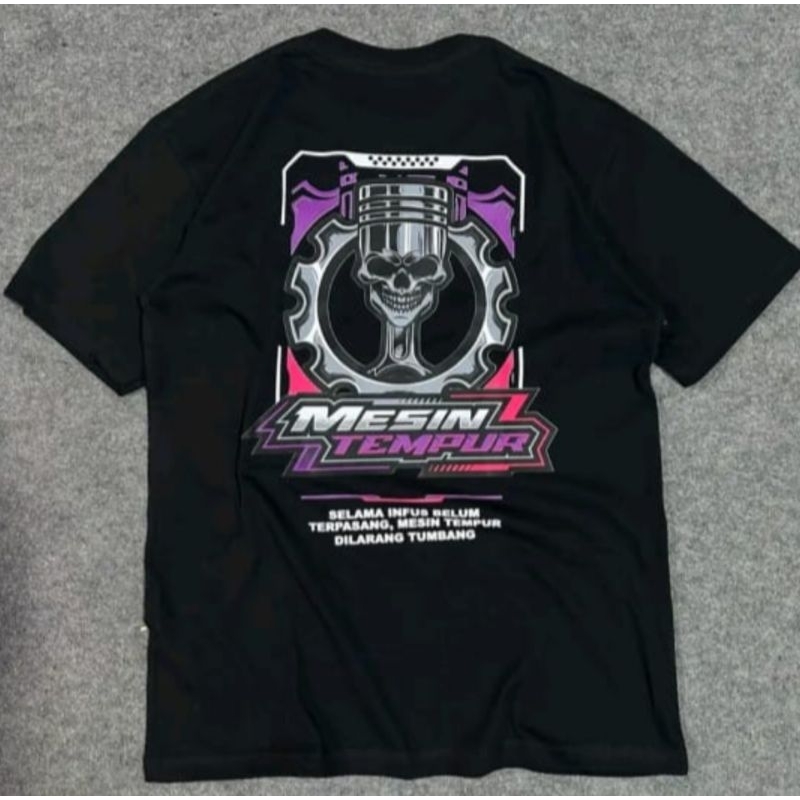 KAOS PRIA DISTRO ORIGINAL 100% II MESIN TEMPUR // KAOS TSHIRT