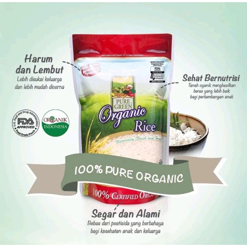 

PureGreen Organic Rice 1kg