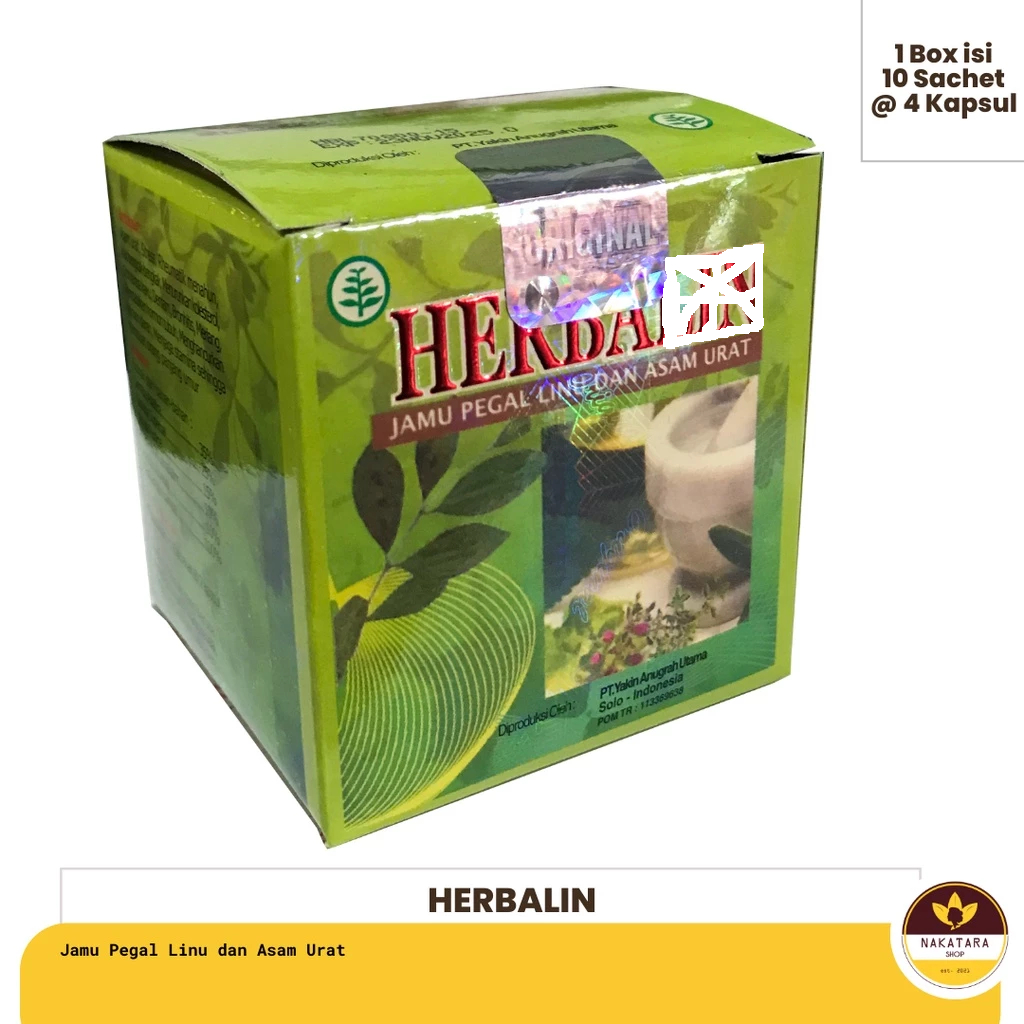 

SALE KAPSUL HERBALIN JAMU PEGEL LINU ASAM URAT HERBAL