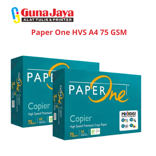 

Paper One HVS A4 75 GSM - Kertas HVS Berkualitas Tinggi untuk Keperluan Cetak dan Tulis Sehari-hari