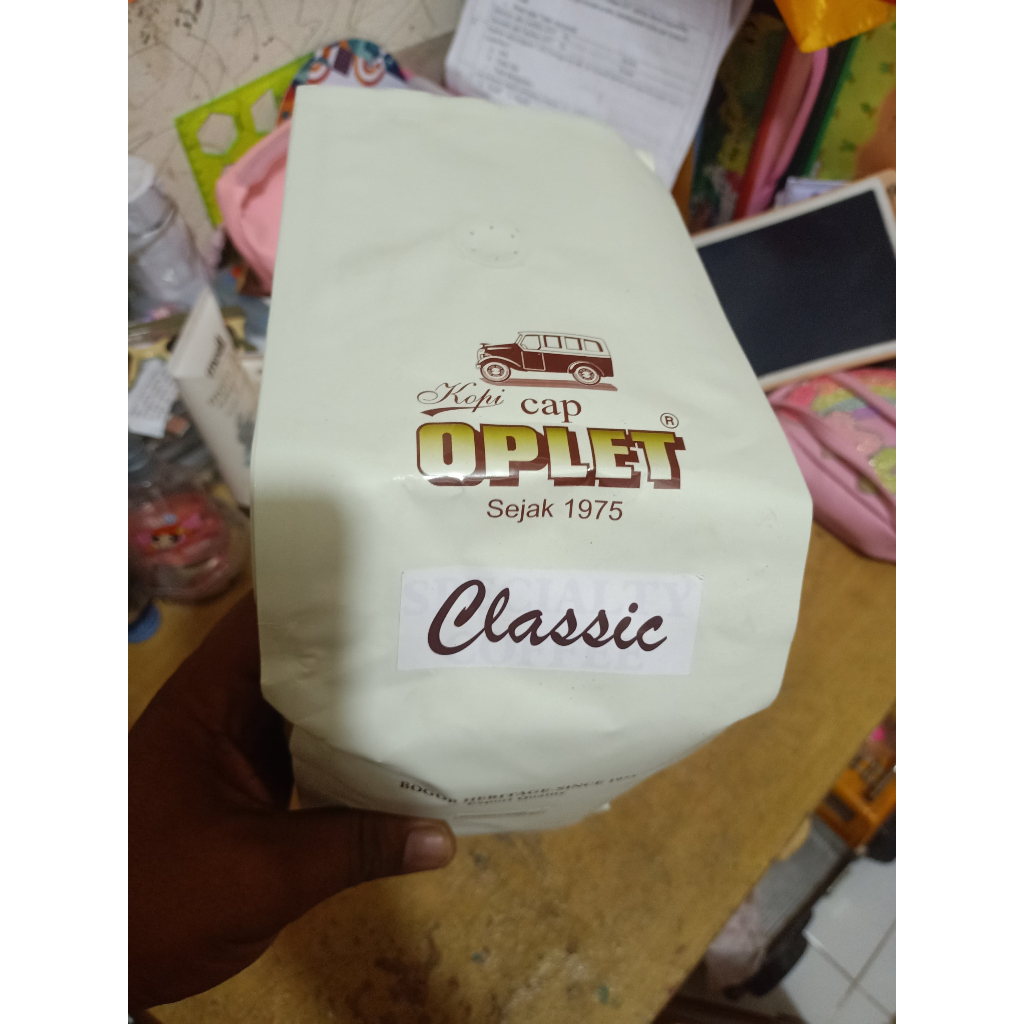 

Kopi Oplet Isi 500 gram Tanpa Gula - Sangat Halus (Superfine Grind)