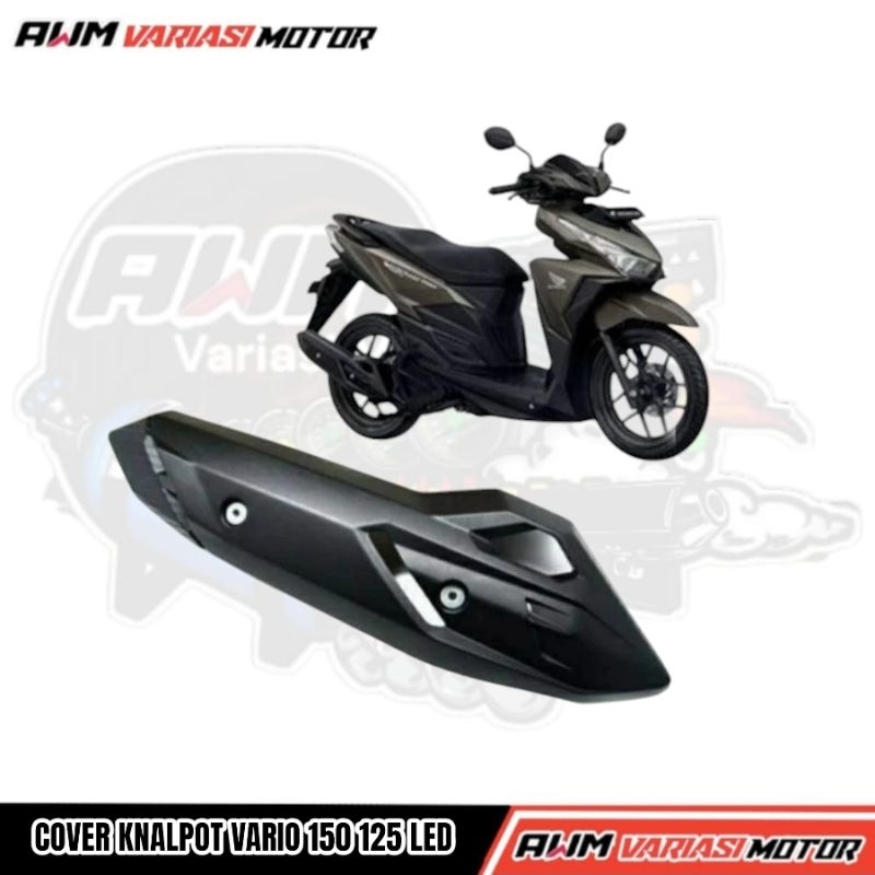 Cover Knalpot Vario 150 125 Led Tutup Knalpot Vario 150 Tameng Knalpot Vario 150