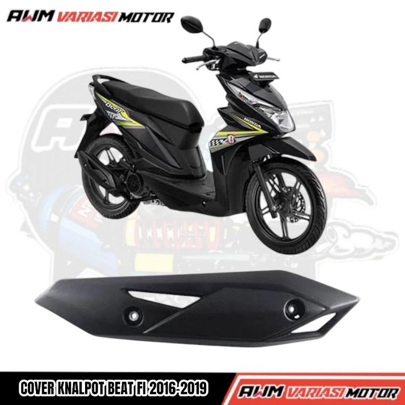Cover Knalpot Beat FI Tameng Knalpot Beat FI Cover Knalpot Beat ESP 2016-2019