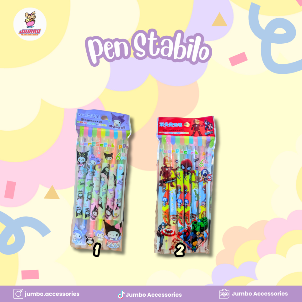 

Stabilo Isi 6 Jumbo Accssories