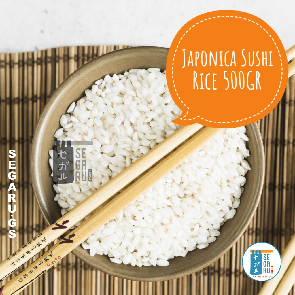 

Beras Sushi | Japonica Sushi Rice Halal 500 gram