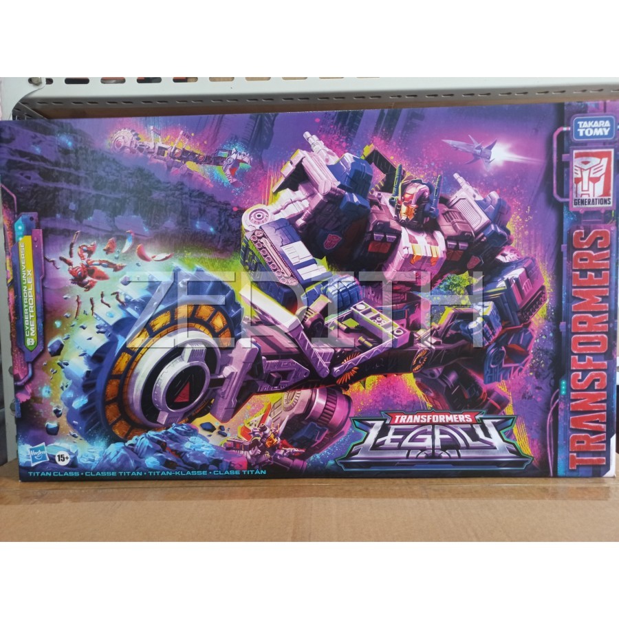 Hasbro Transformers Legacy Titan Cybertron Universe Metroplex