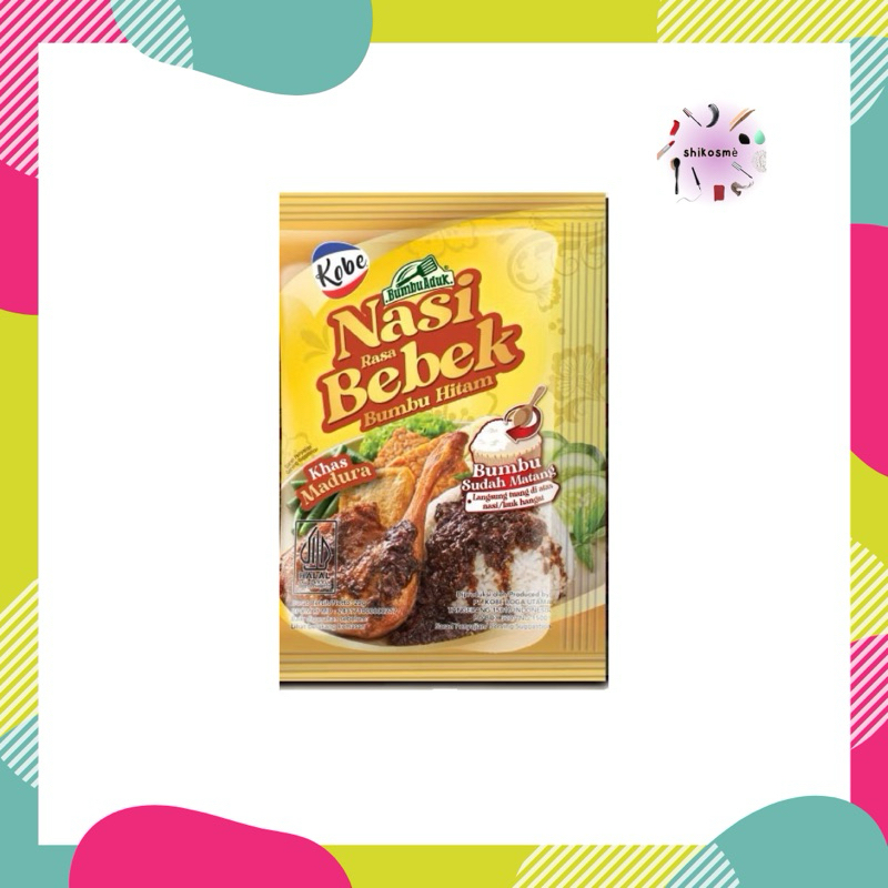 

Kobe Bumbu Nasi Bebek Sachet 20 gr