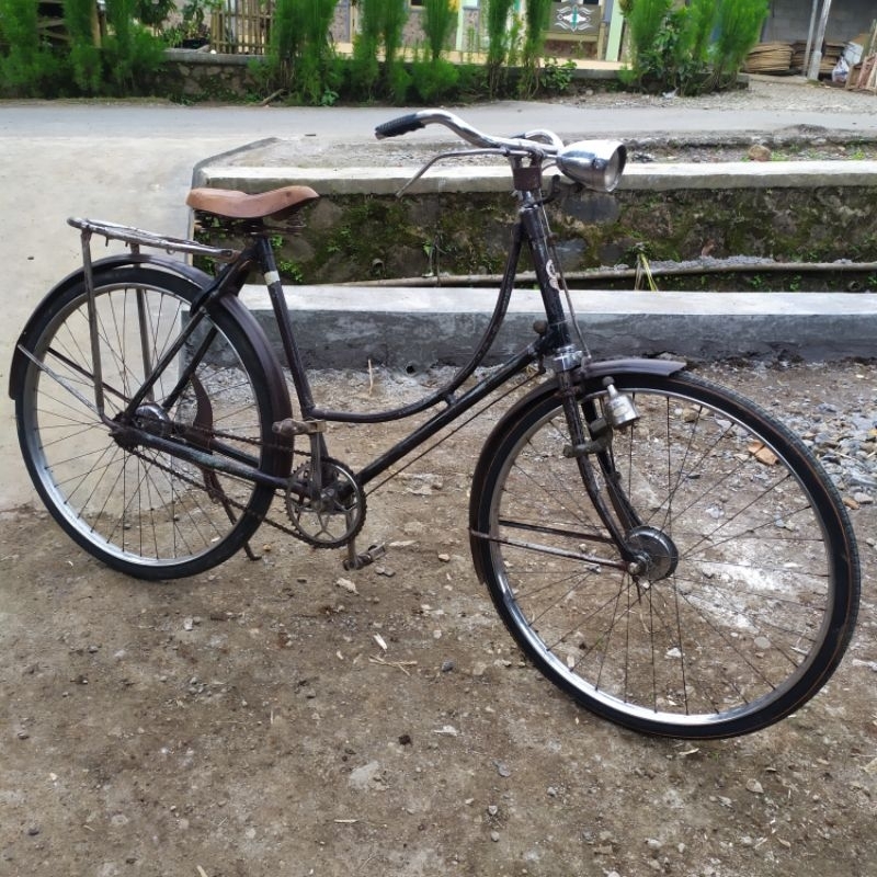 Sepada Ontel Jadul Sepeda Ontel Tua Jadul Klasik Antik