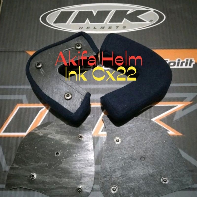COD Spon Busa Pipi Cheekpad Helm INK Cx22 Grade Ori