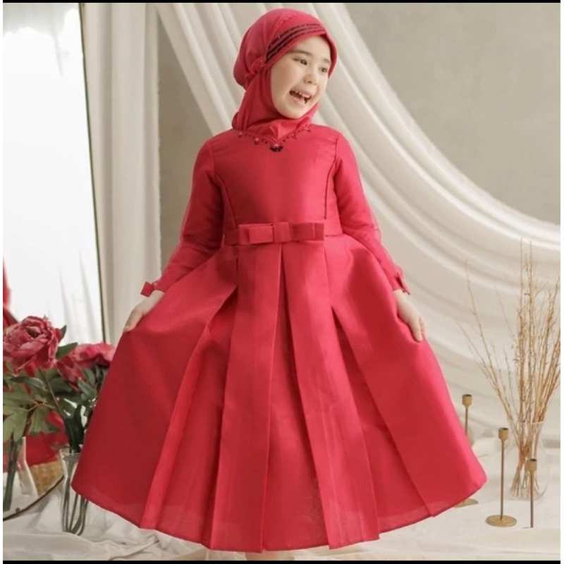 Gamis Muslim Anak Pretty Girl PRELOVEDY