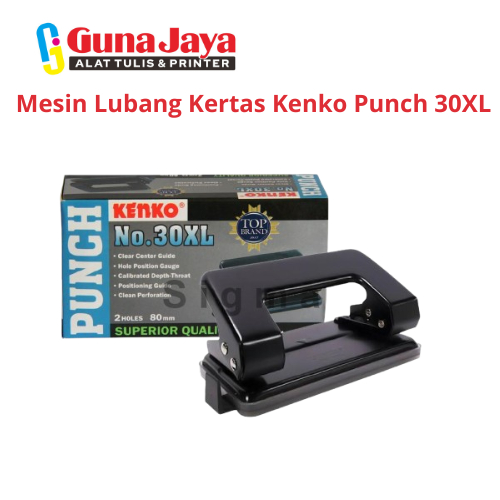 

Mesin Lubang Kertas Kenko Punch 30XL - Kapasitas 30 Lembar - Alat Kantor Praktis - Gunajaya ATK