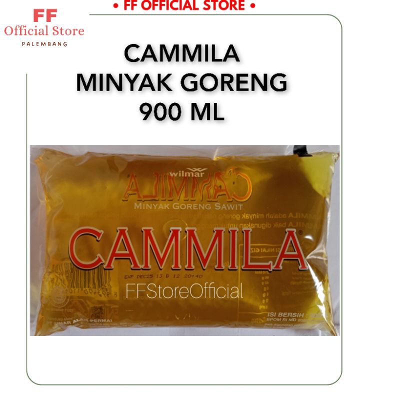 

(WAREHOUSE INSTANT & SAMEDAY) CAMMILA Minyak Goreng Kemasan Bantal 900ml