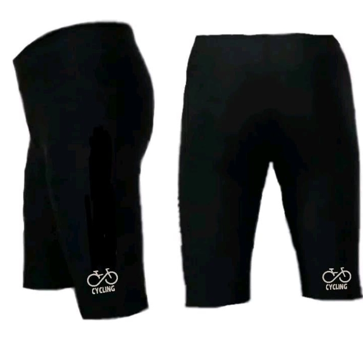 celana sepeda pendek padding busa cycling roadbike pant celana gowes pria wanita