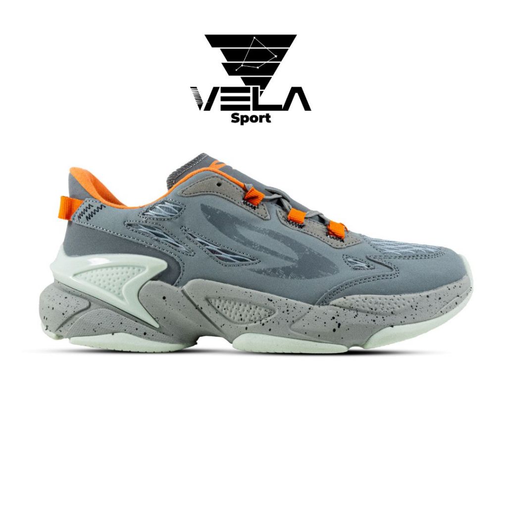 910 NINETEN SEPATU SPORTSTYLE LYNX RV-LITE ABU-ABU/JINGGA