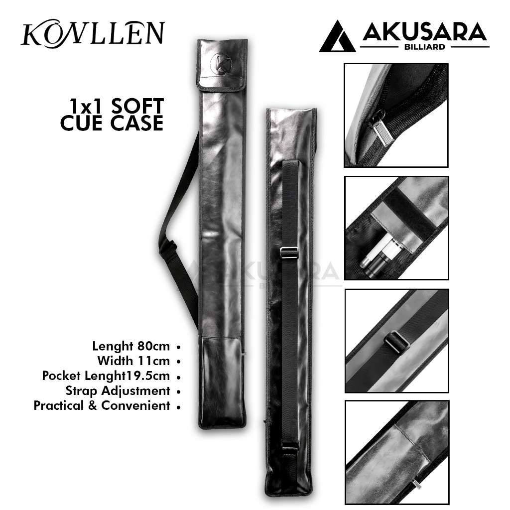 Soft Case Konllen Cue Billiard