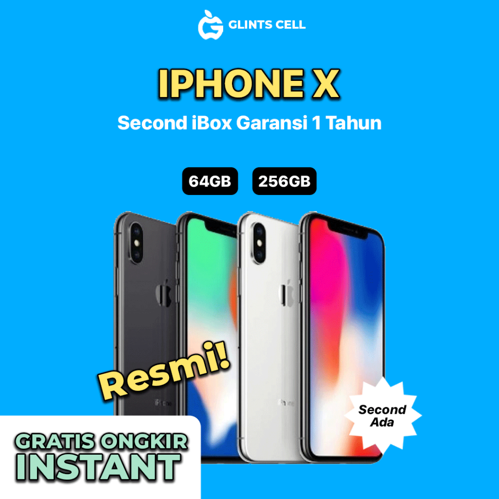 Iphone X (Ex IBox Garansi Resmi Indonesia)