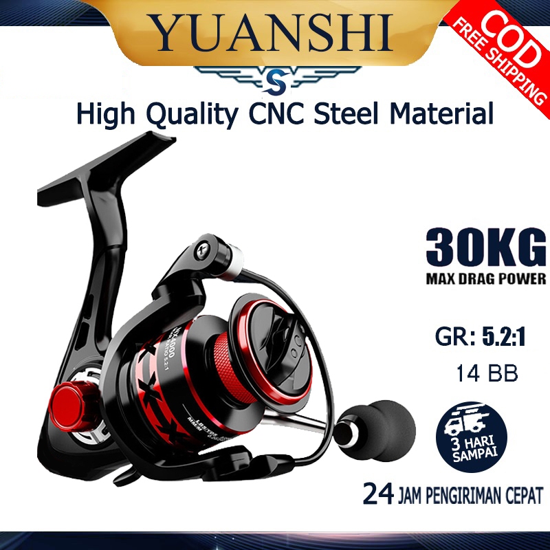 Daido Reel Pancing NX Putar Rell Rill Pancing Katrol Kerekan Pancing Fishing Reel Spool Metal Alumin