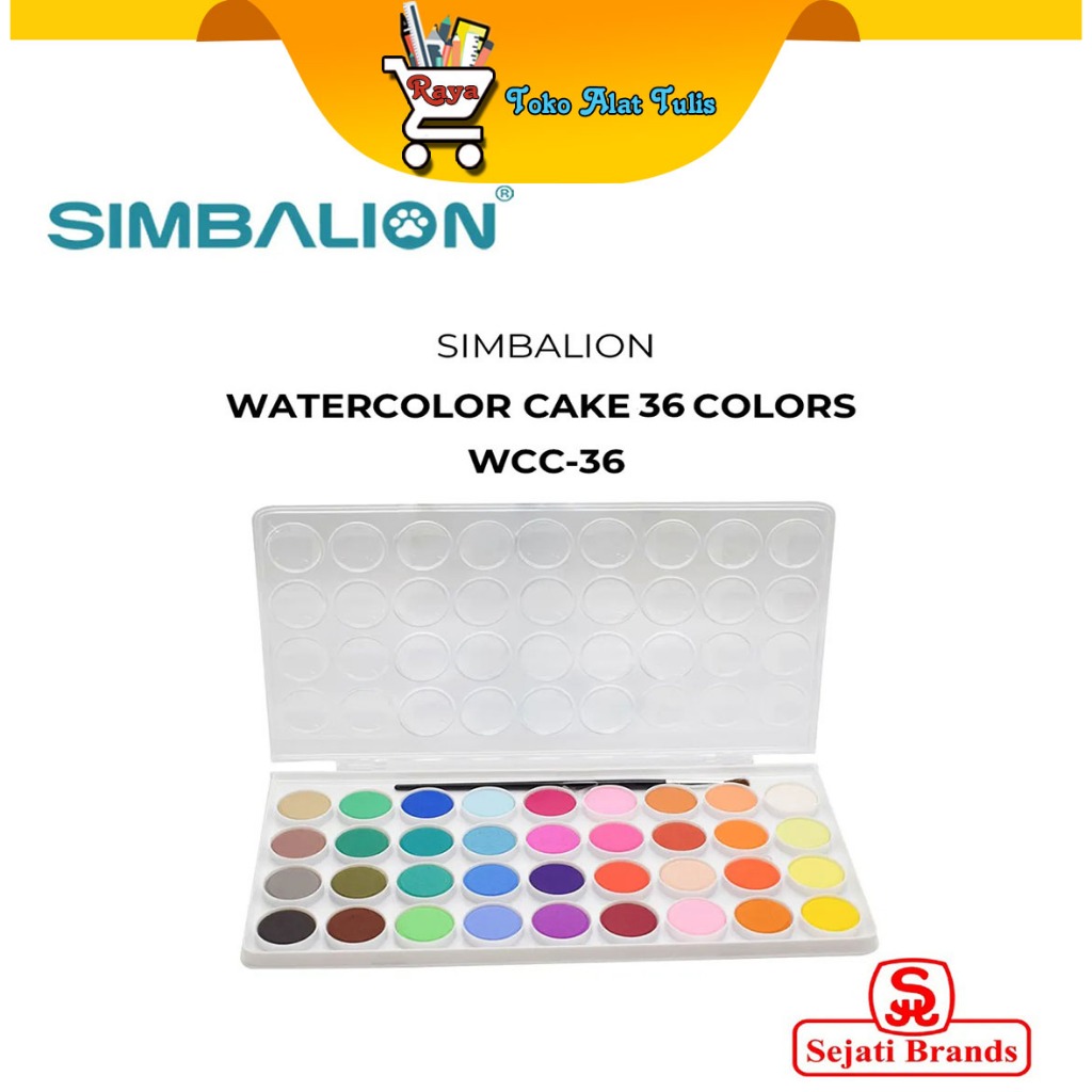 

Simbalion Water Color Cake WCC-36