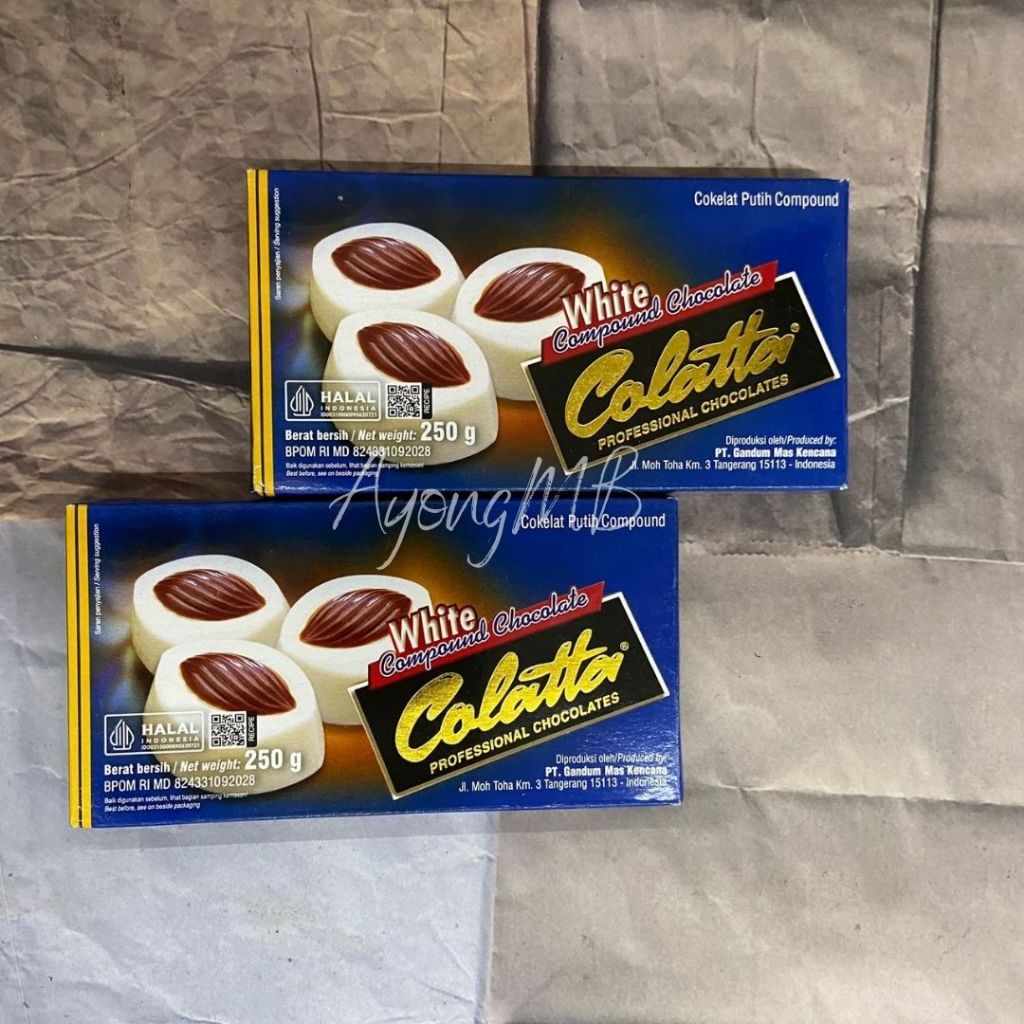 

COLATTA WHITE COMPOUND 250GR