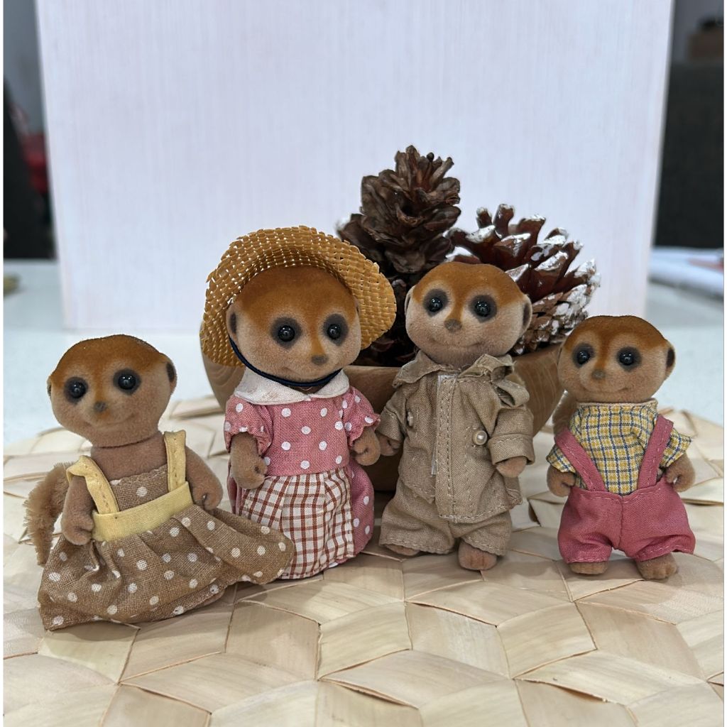 Sylvanian Meerkat Vintage Preloved (by Flair)