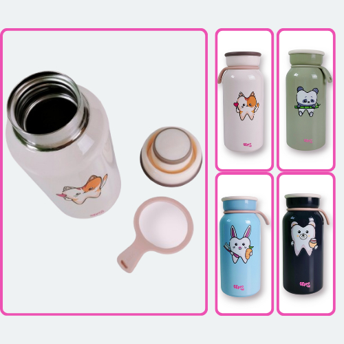 Mini tumbler - Tooth Animal Series untuk dokter gigi tenaga kesehatan gigi perawat gigi PDGI 400 ML 