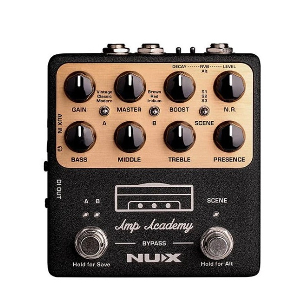 Efek Gitar NUX NGS-6 Amp Academy